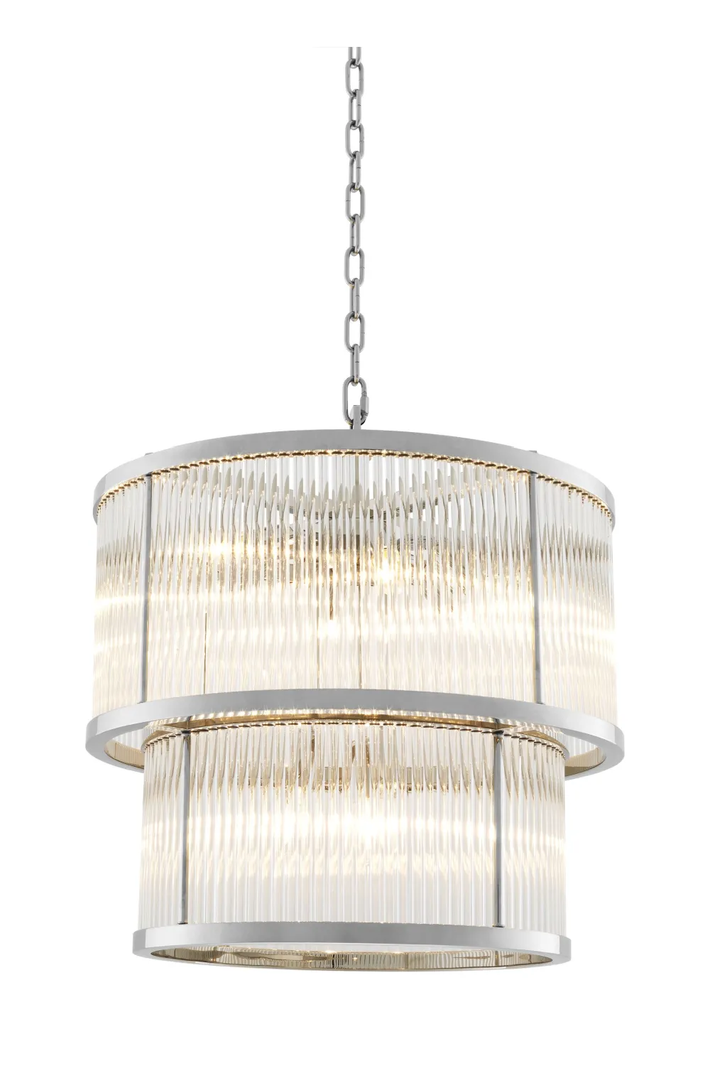 2 Tier Glass Chandelier | Eichholtz Pasadena