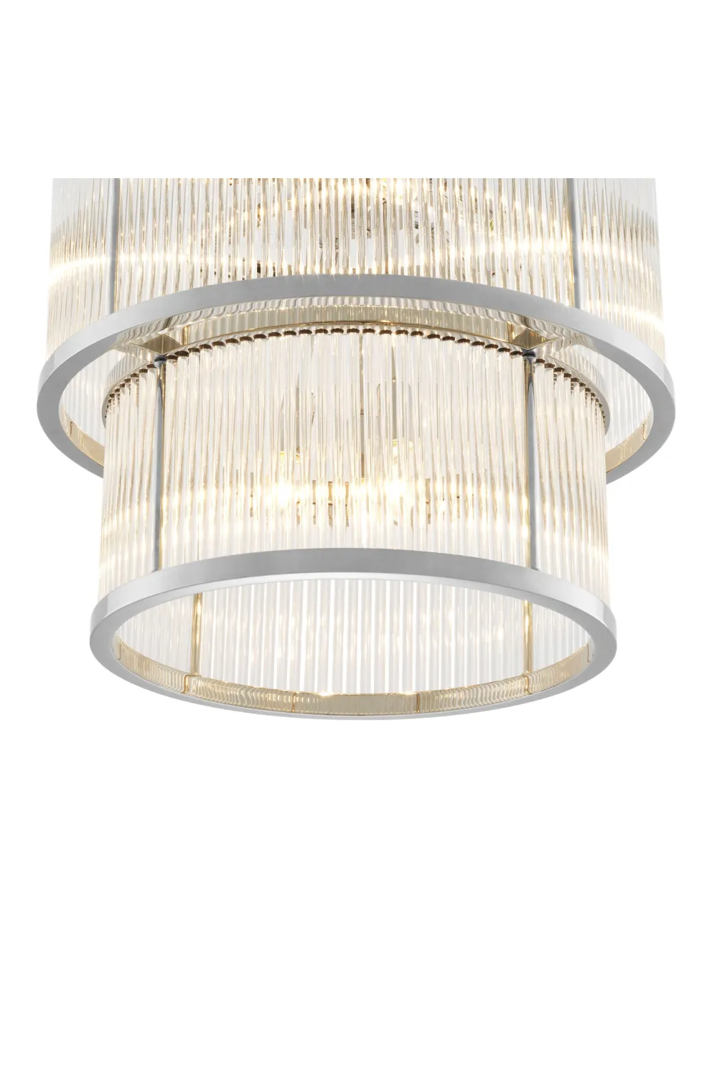 2 Tier Glass Chandelier | Eichholtz Pasadena