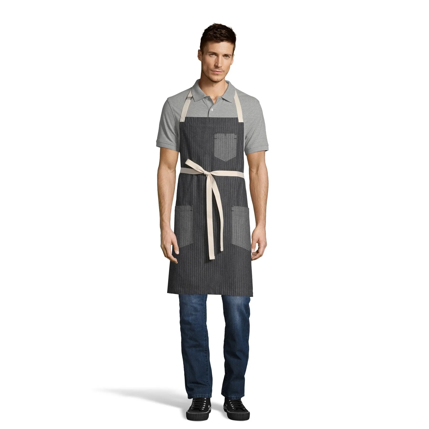 3104 Rebel Bib Apron
