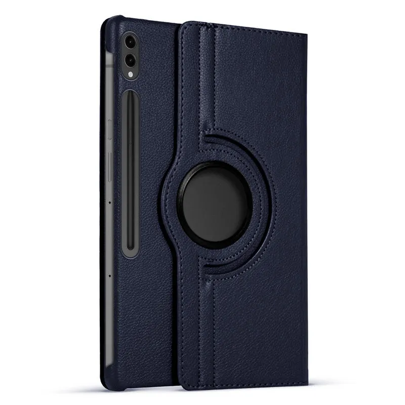 360 Degree Rotating PU Leather Tablet Flip Cover For Samsung Galaxy Tab S9 Ultra