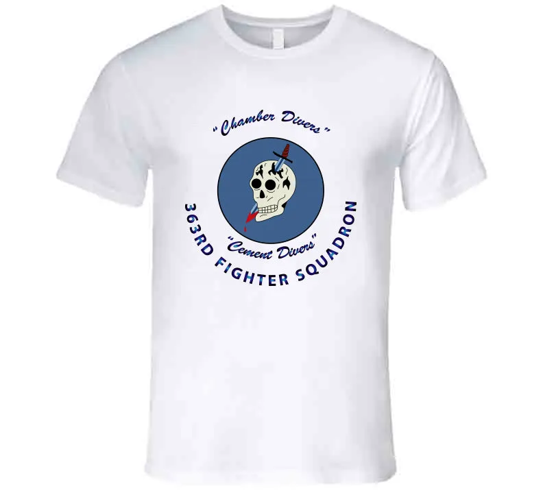 363rd Fighter Squadron - Chamber Divers T Shirt