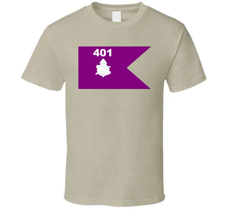 401st Civil Affairs Battalion Guidon T Shirt
