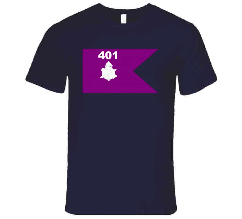 401st Civil Affairs Battalion Guidon T Shirt