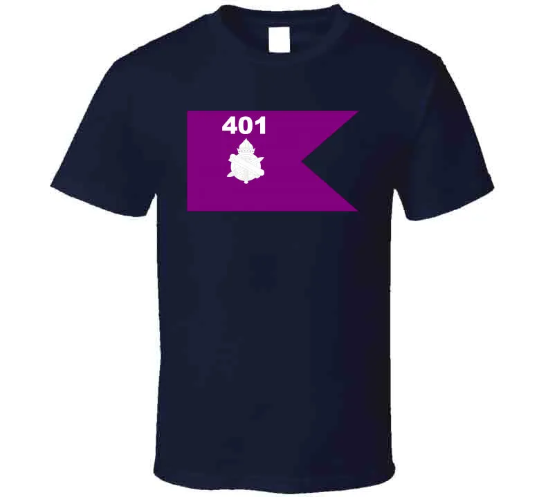 401st Civil Affairs Battalion Guidon T Shirt