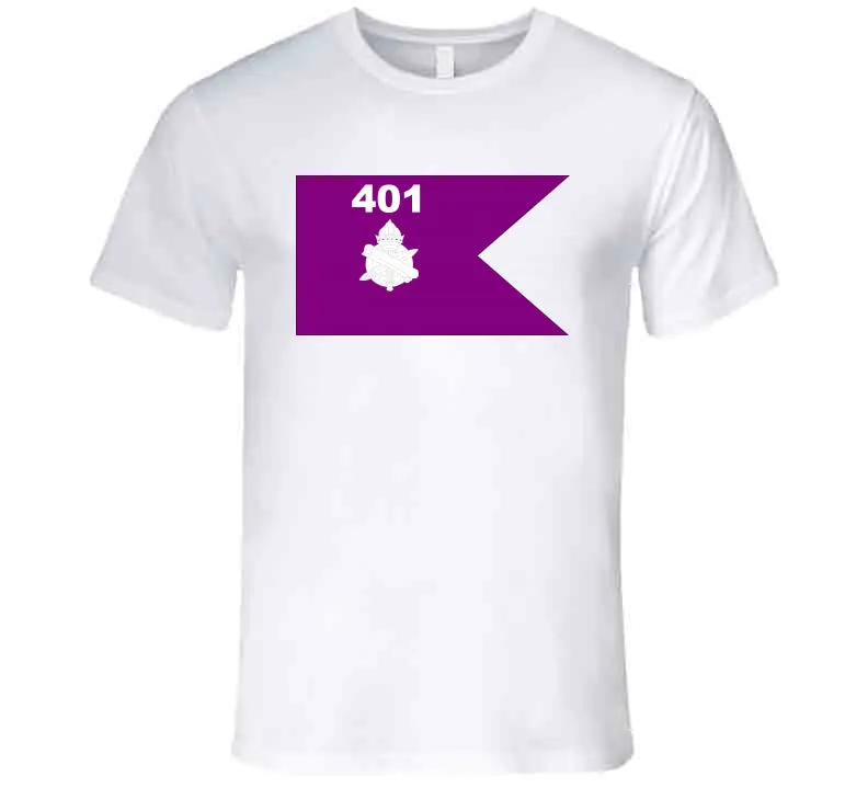 401st Civil Affairs Battalion Guidon T Shirt