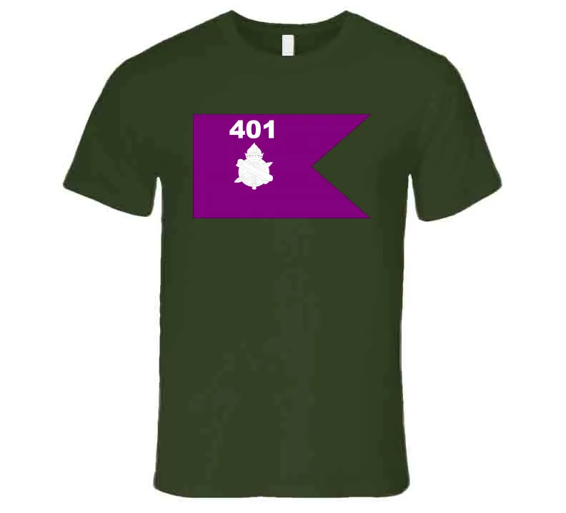 401st Civil Affairs Battalion Guidon T Shirt