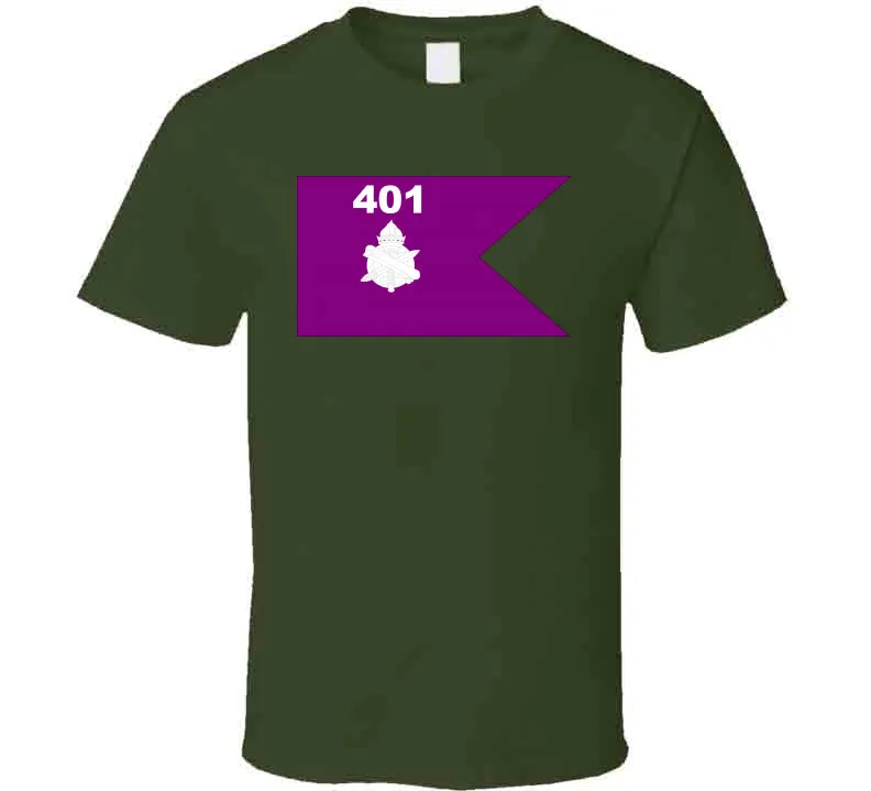 401st Civil Affairs Battalion Guidon T Shirt