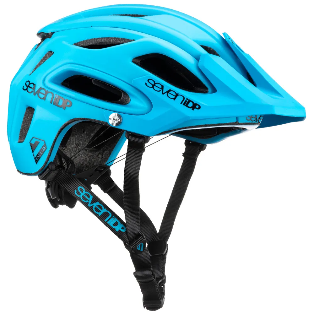 7 iDP M2 BOA MTB Helmet - Matt Blue