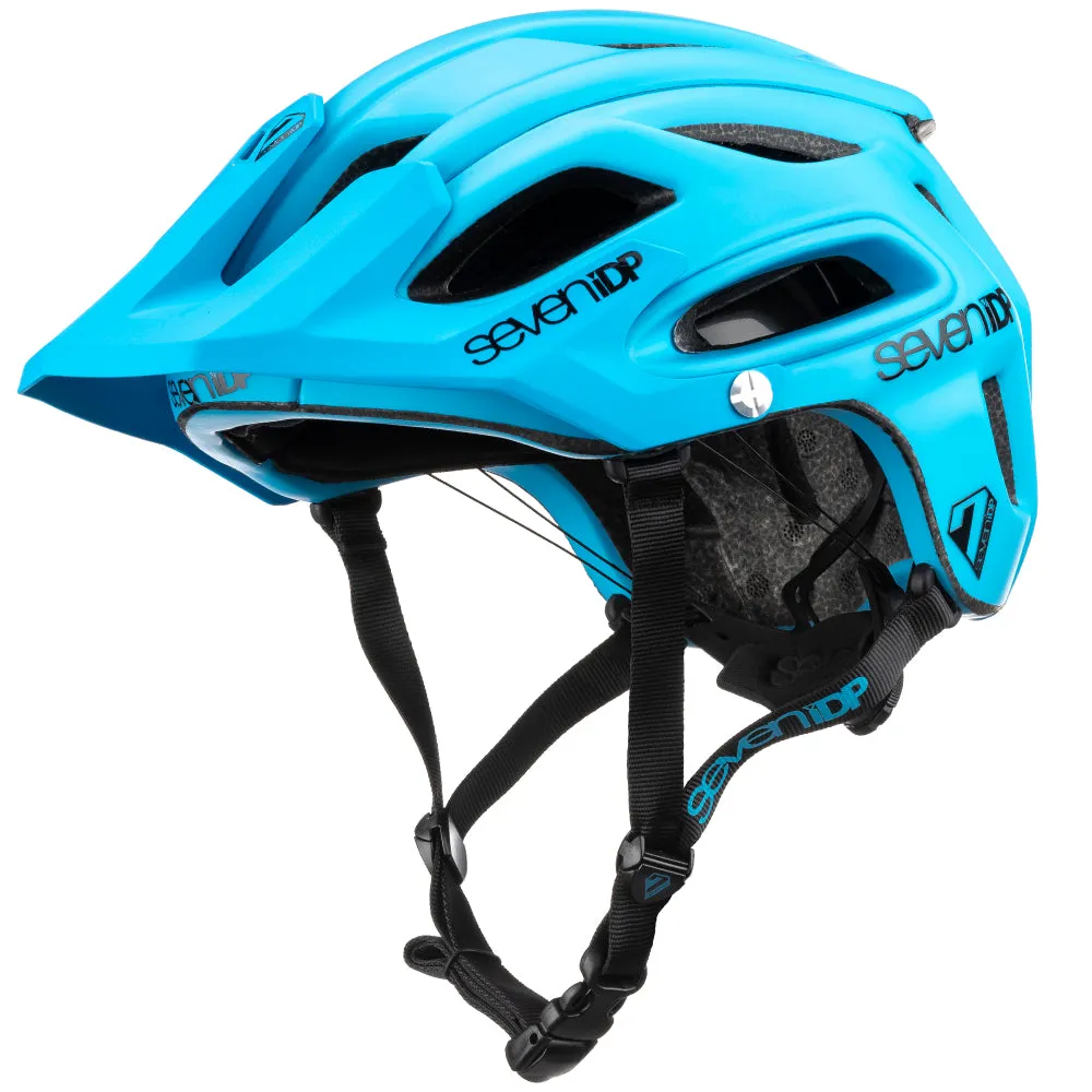 7 iDP M2 BOA MTB Helmet - Matt Blue