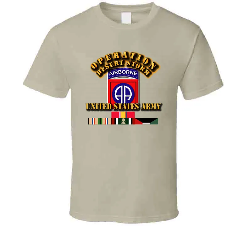 82nd Airborne Division - Desert Storm Veteran T Shirt