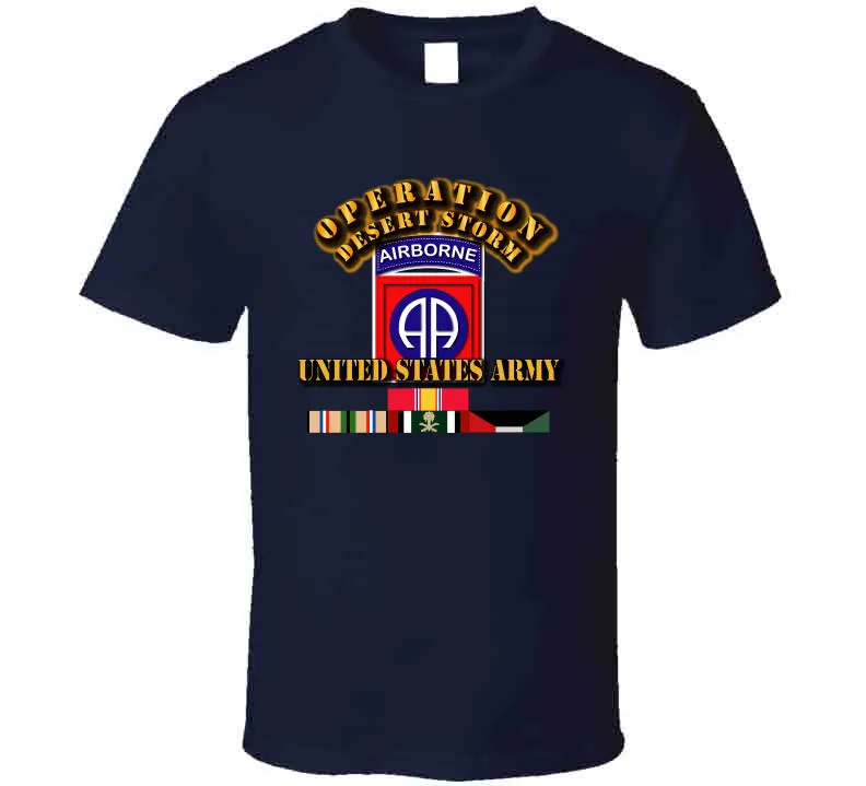 82nd Airborne Division - Desert Storm Veteran T Shirt