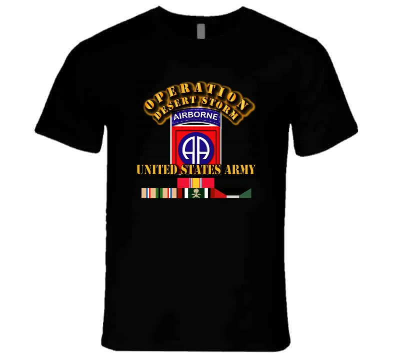 82nd Airborne Division - Desert Storm Veteran T Shirt