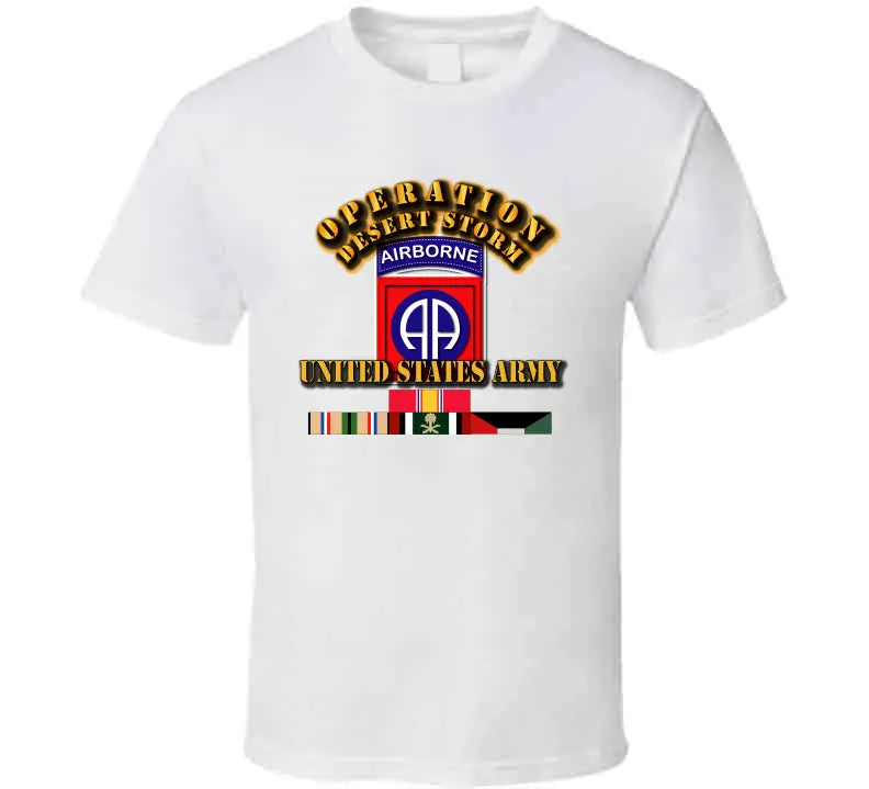 82nd Airborne Division - Desert Storm Veteran T Shirt
