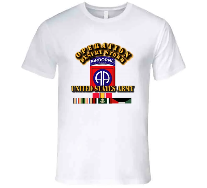 82nd Airborne Division - Desert Storm Veteran T Shirt
