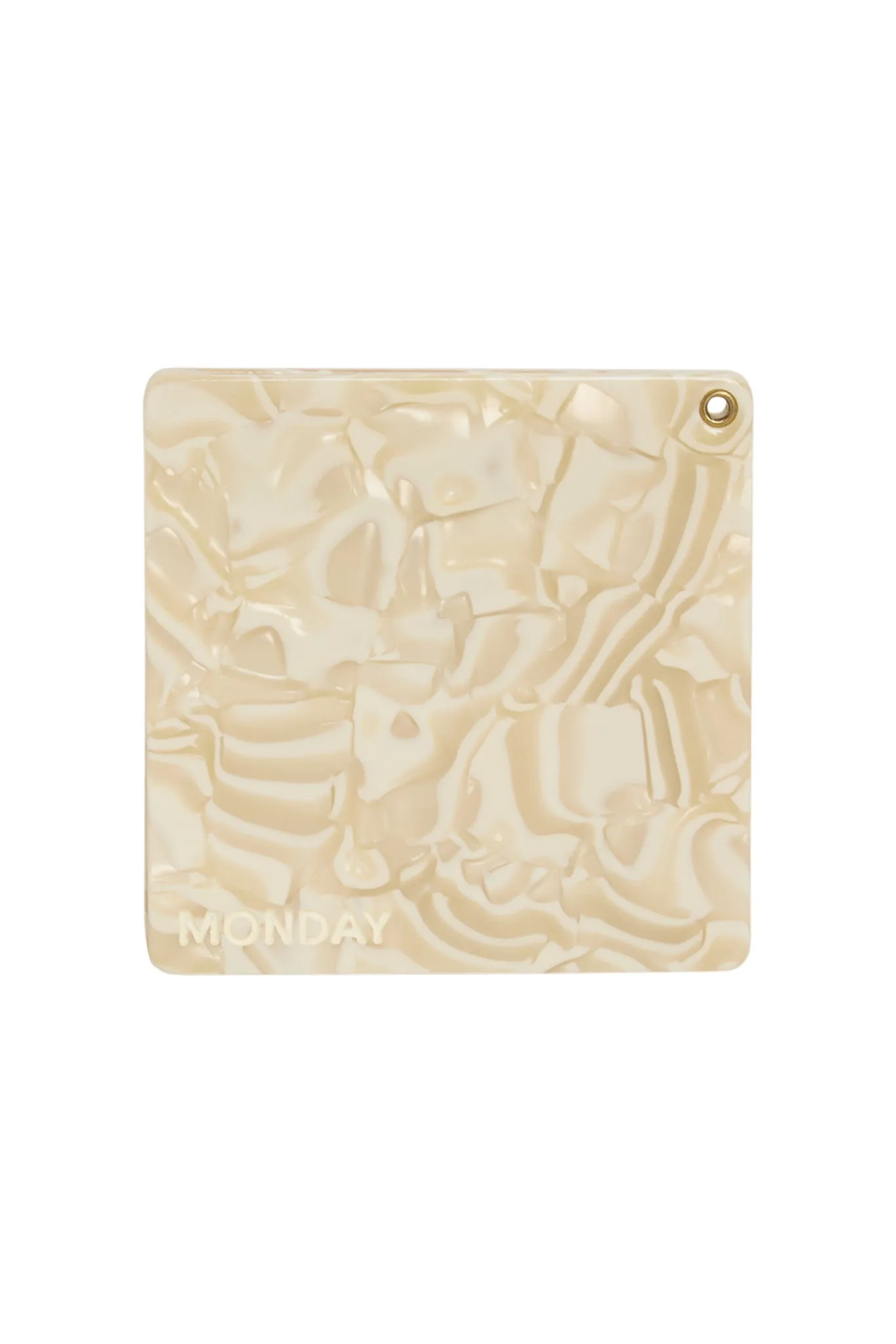 Acklins Mirror - Ivory Swirl
