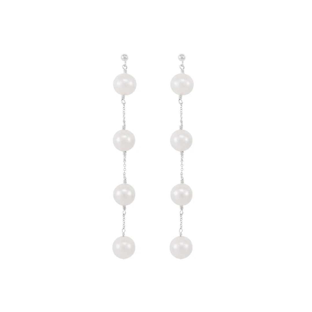 Alba Earrings - Silver