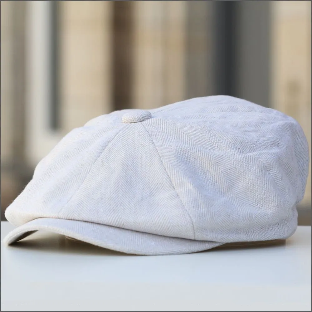 Alfie Linen 8piece Natural Cap 
