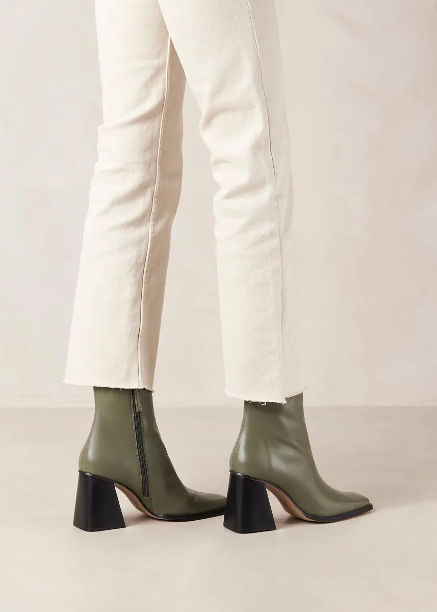 Alohas - South Ankle Boots - Dusty Olive