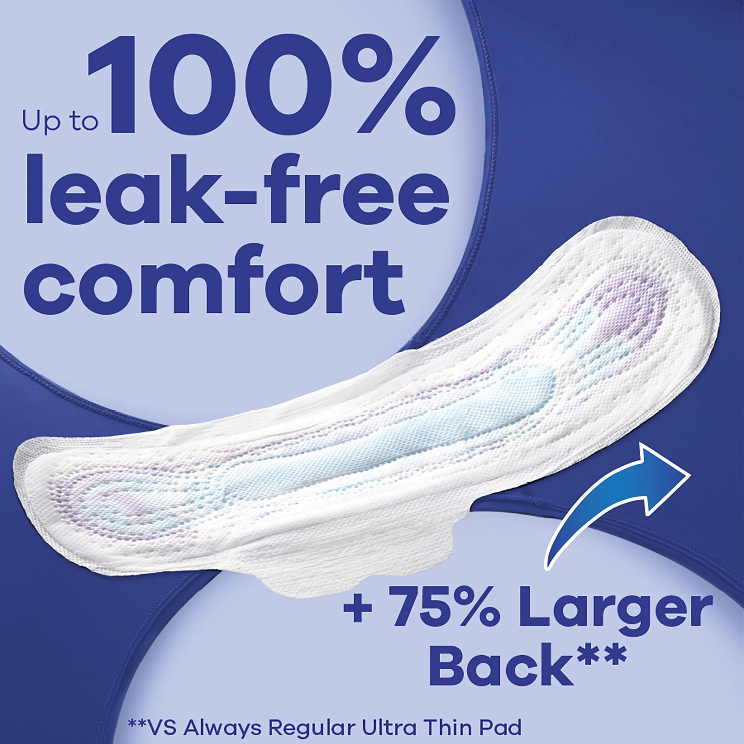 Always Ultra Thin Overnight Pads with Wings, Size 5, Extra Heavy Overnight Absorbency, 15 CT