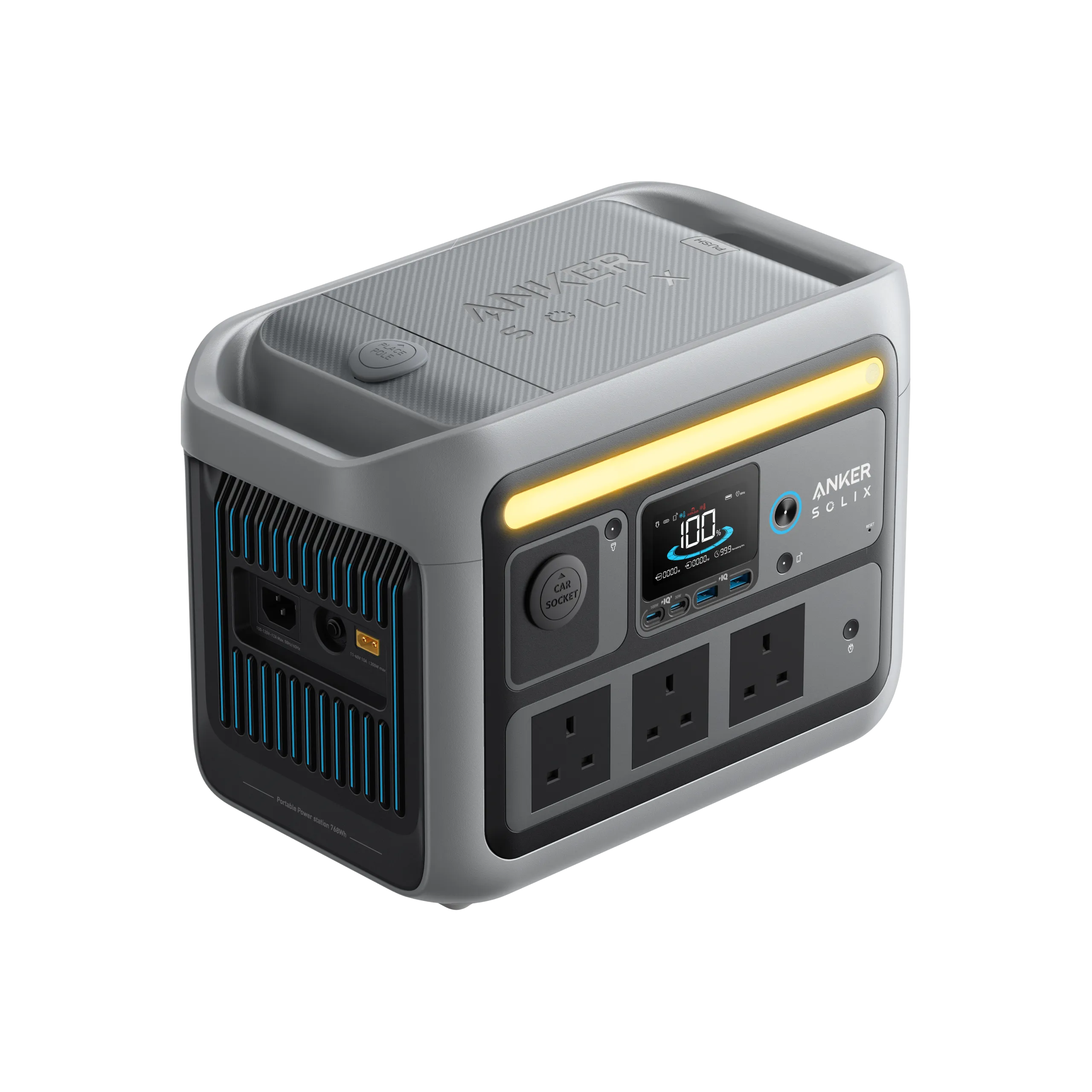 Anker SOLIX <b>C800 Plus</b>  Portable Power Station 768Wh | 1200W