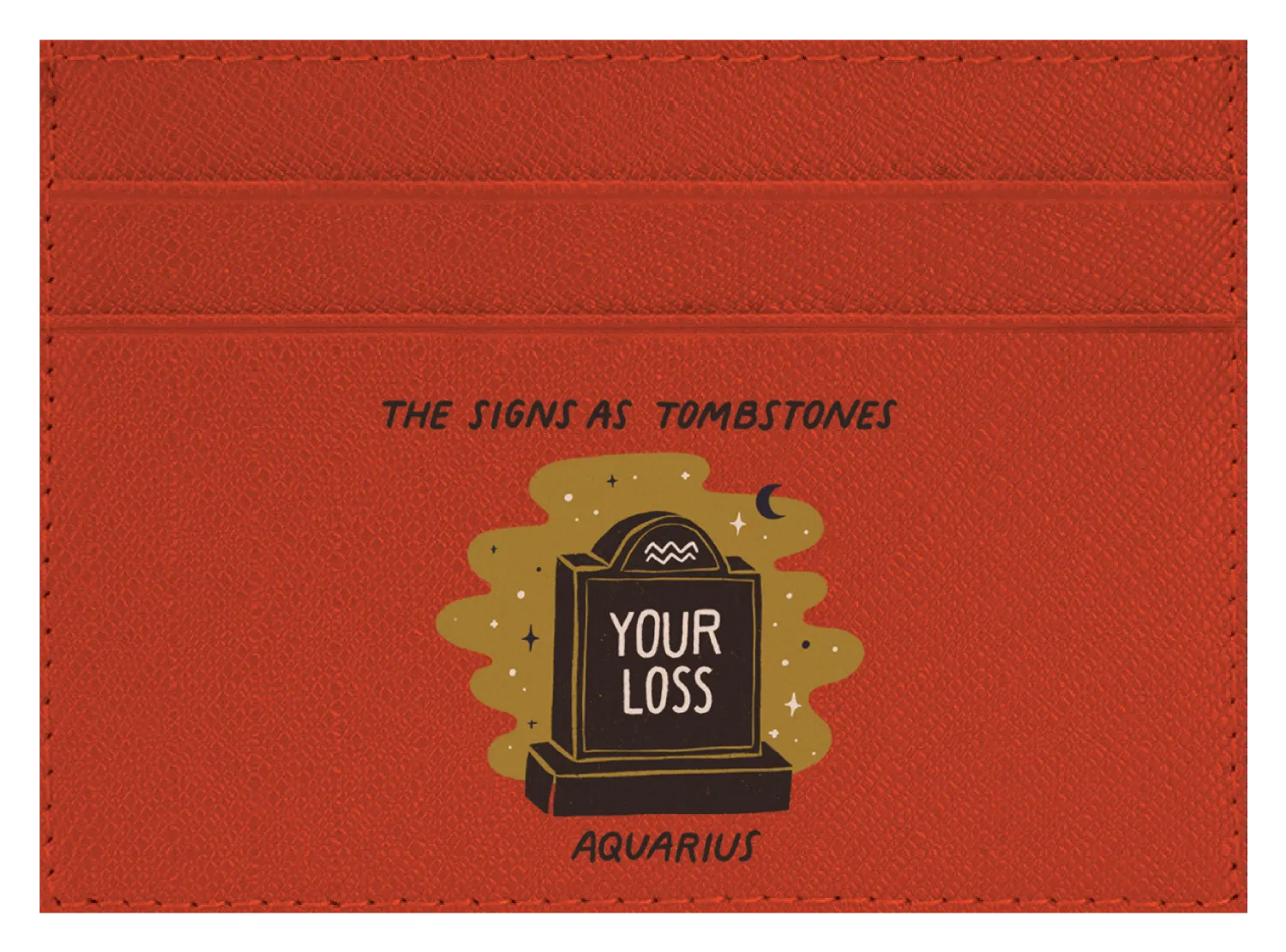 Aquarius as a Tombstone