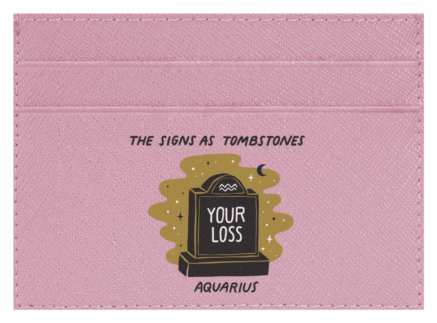 Aquarius as a Tombstone