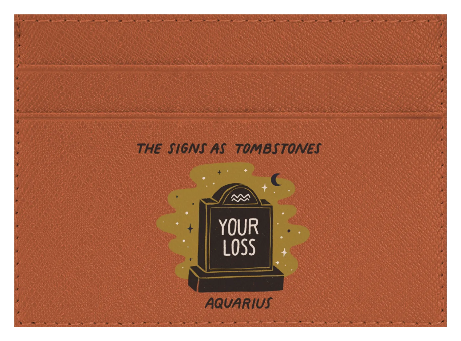 Aquarius as a Tombstone