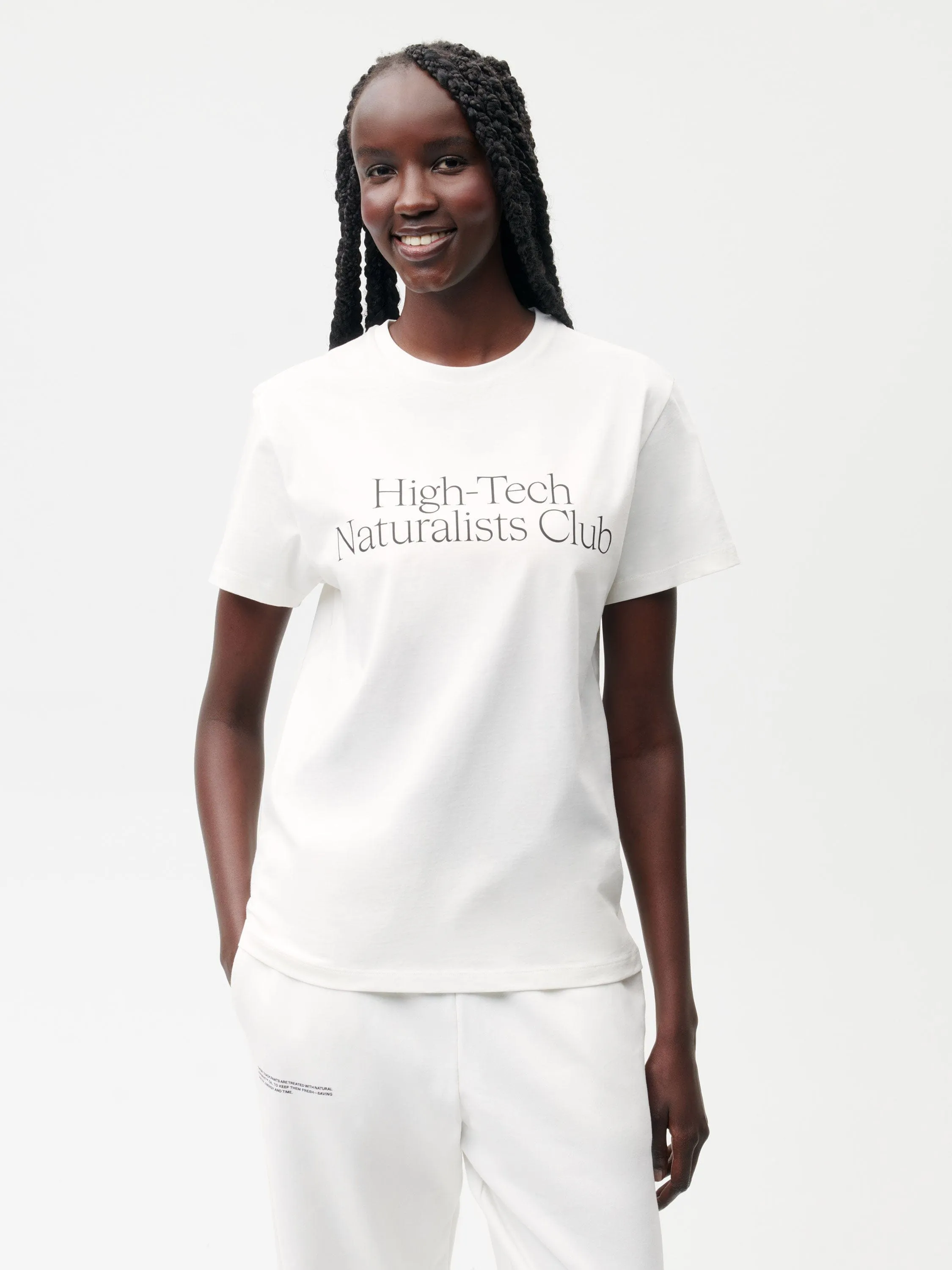 Archive High-Tech Naturalists Club T-shirt—off-white