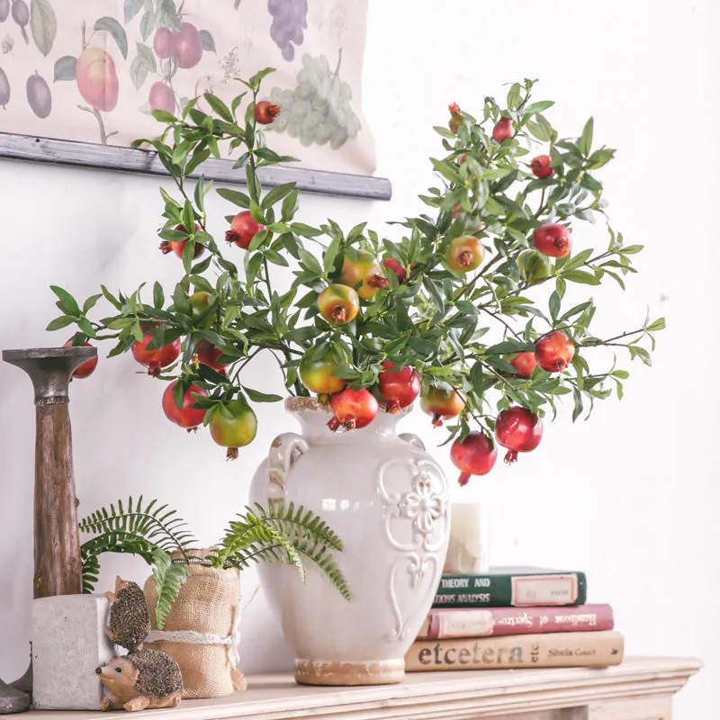 Artificial Pomegranate Fruit Plant