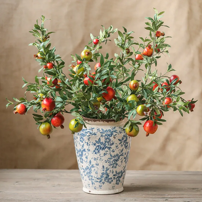 Artificial Pomegranate Fruit Plant