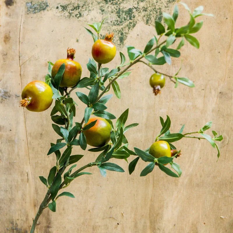 Artificial Pomegranate Fruit Plant