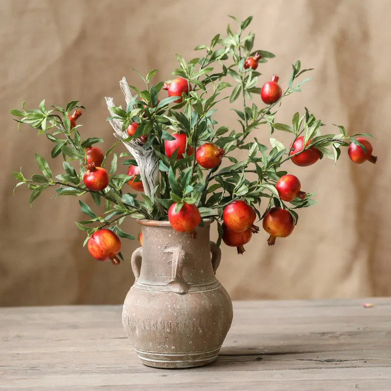 Artificial Pomegranate Fruit Plant