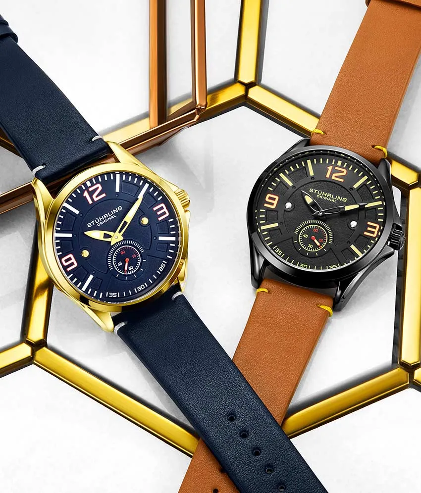 Aviator 3934 Quartz 43mm