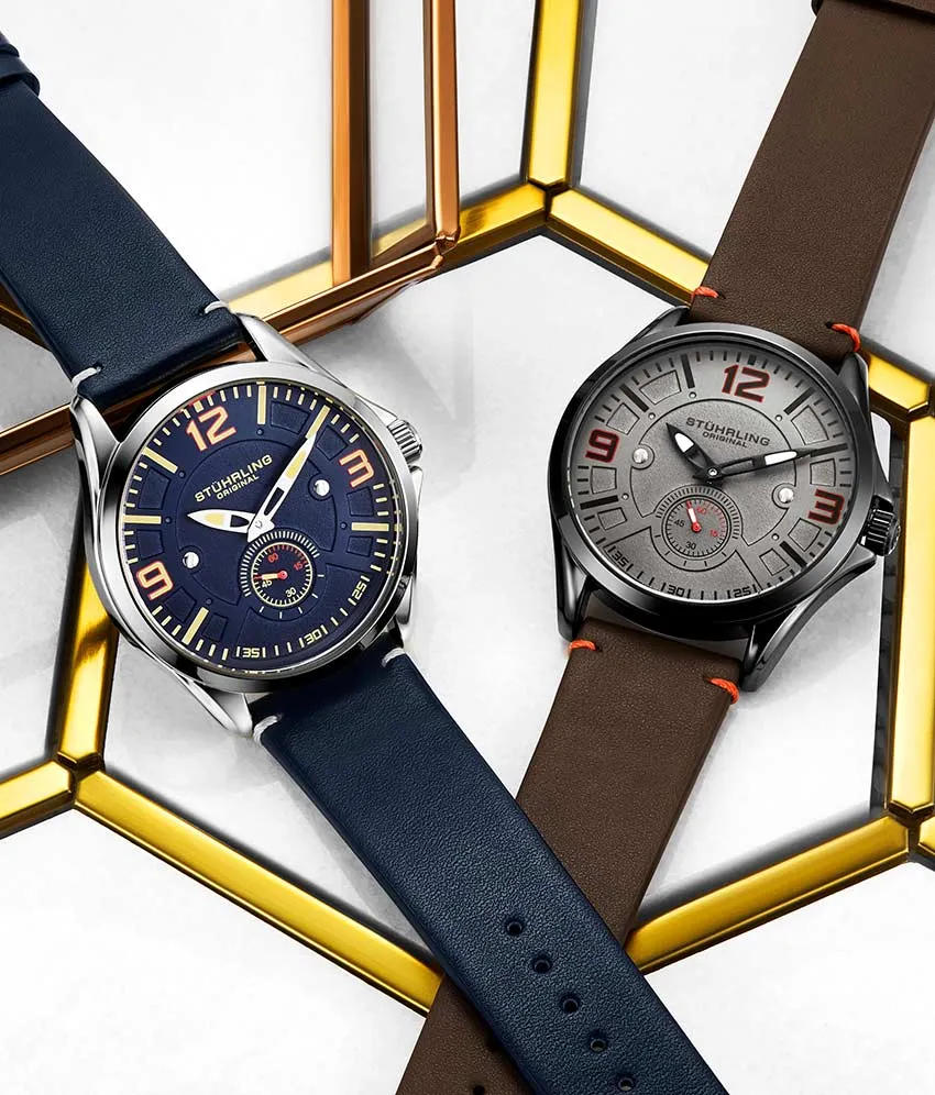 Aviator 3934 Quartz 43mm