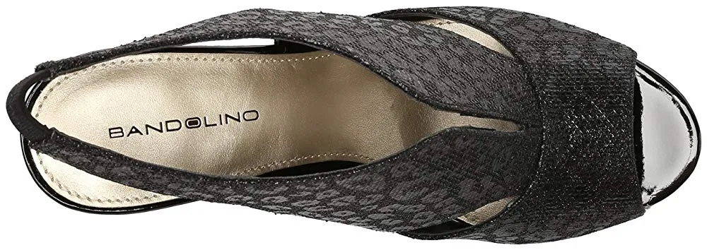Bandolino Mirabella Fabric Dress Pump, Black (Women)