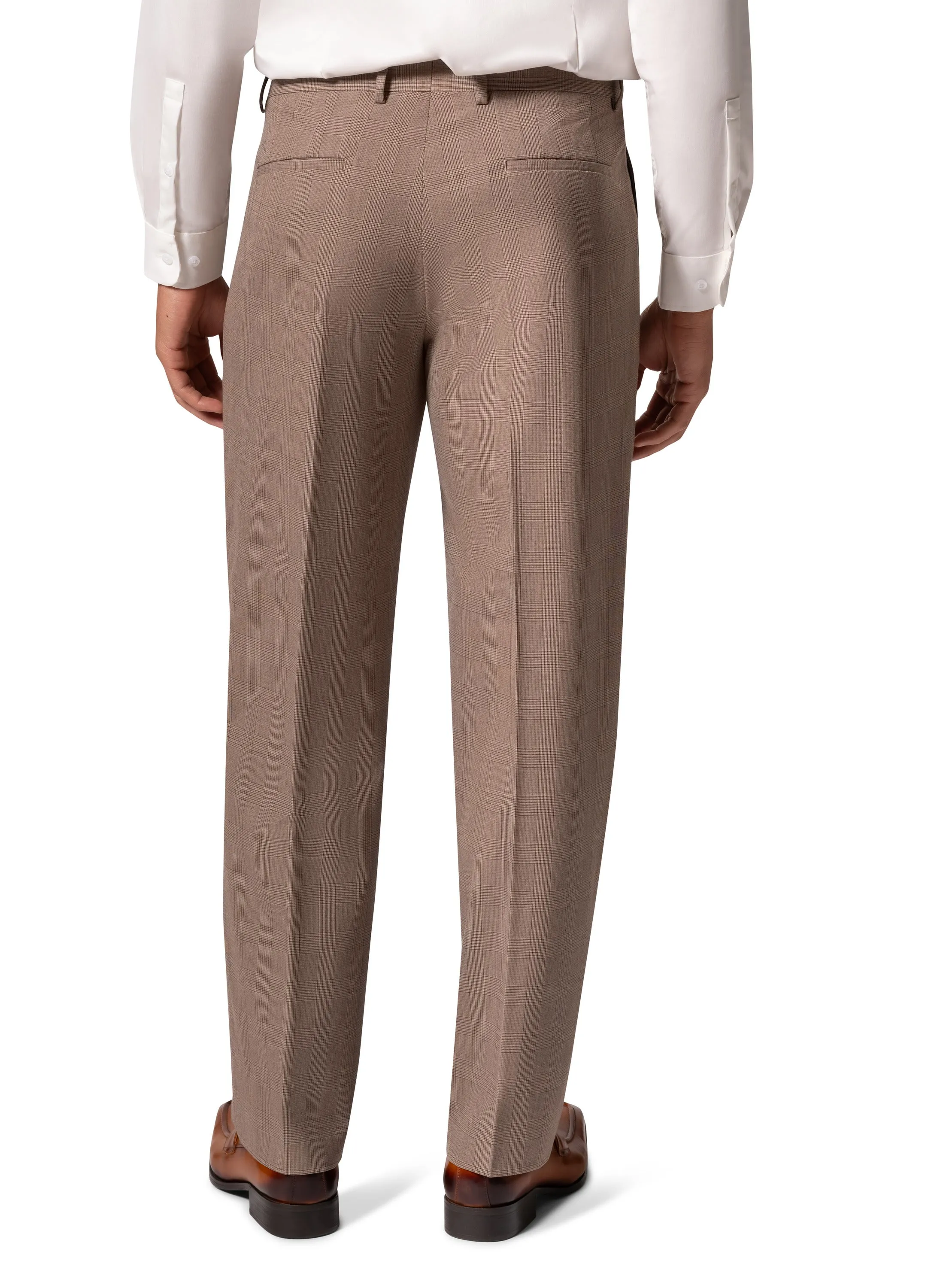 Berragamo BP04KE-07 3PC Notch Modern Suit - Tan