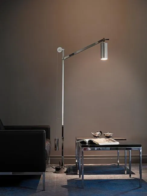 BH 23 Bauhaus Floor Lamp by TECNOLUMEN