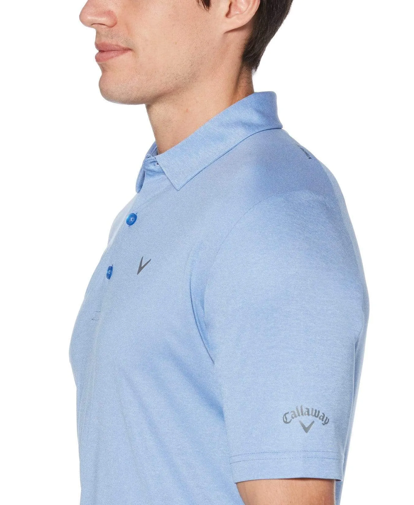 Big & Tall Birdseye Swing Tech™ Polo