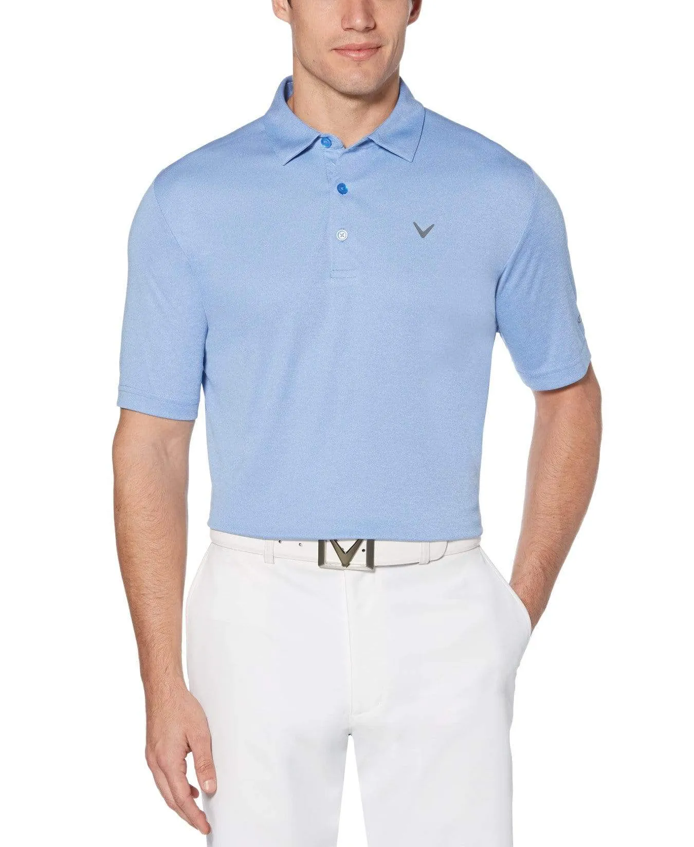 Big & Tall Birdseye Swing Tech™ Polo