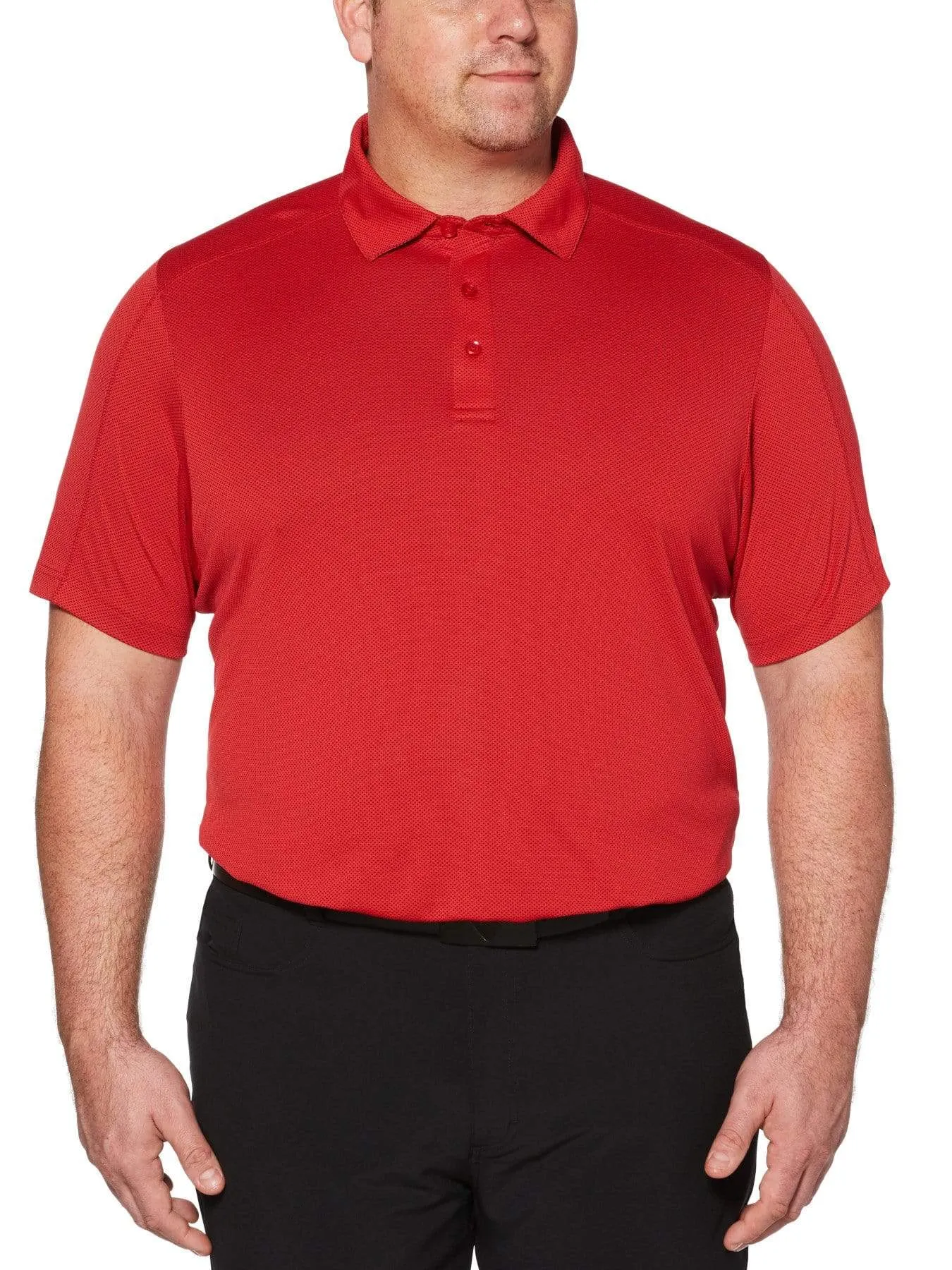 Big & Tall Jacquard Swing Tech™ Polo