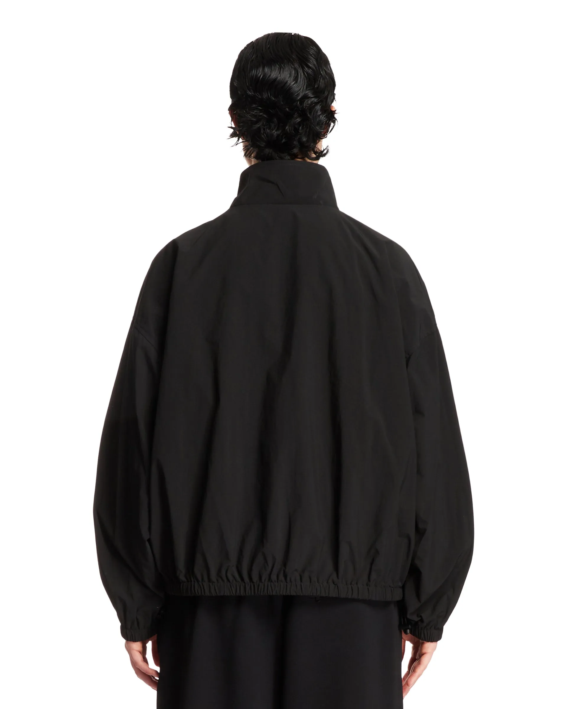Black Logoed Track Jacket