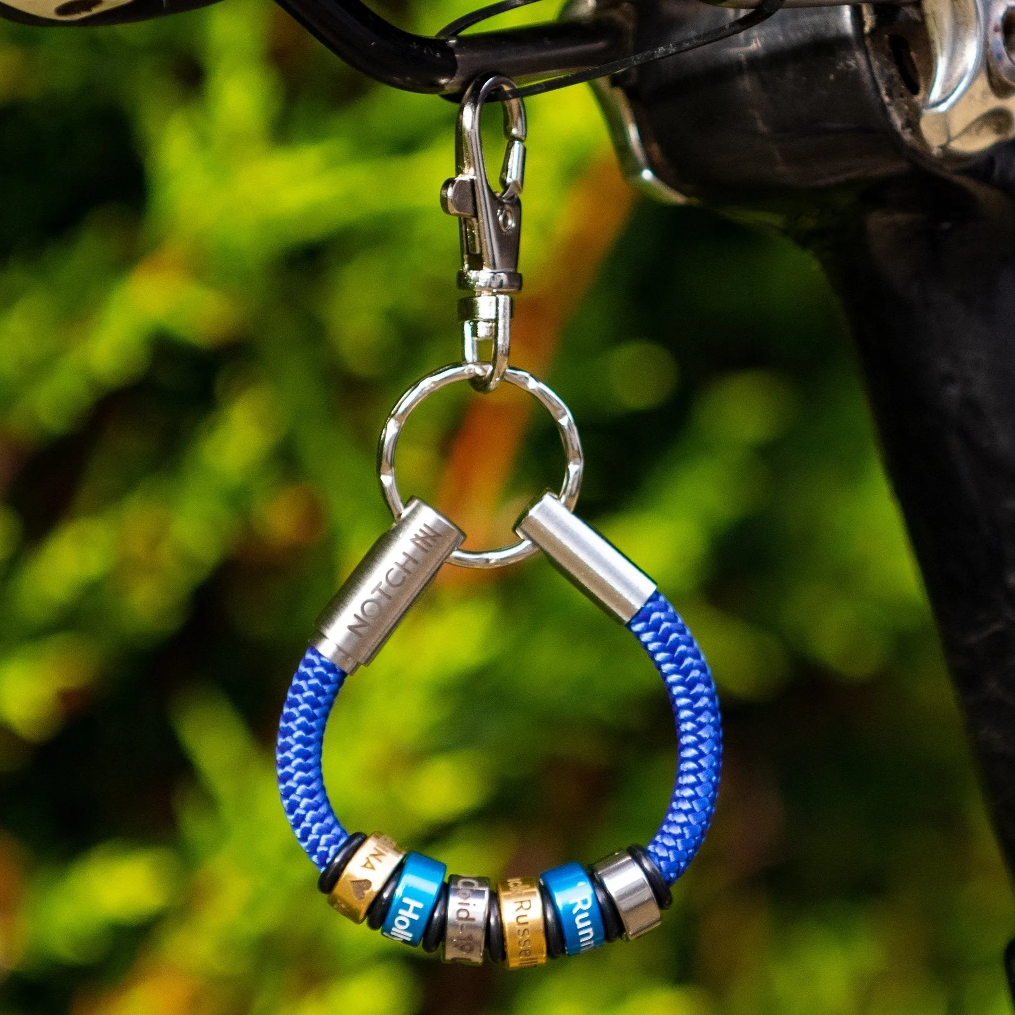 Blue Cord NOTCH Loop with blue aluminium ends by the CGA
