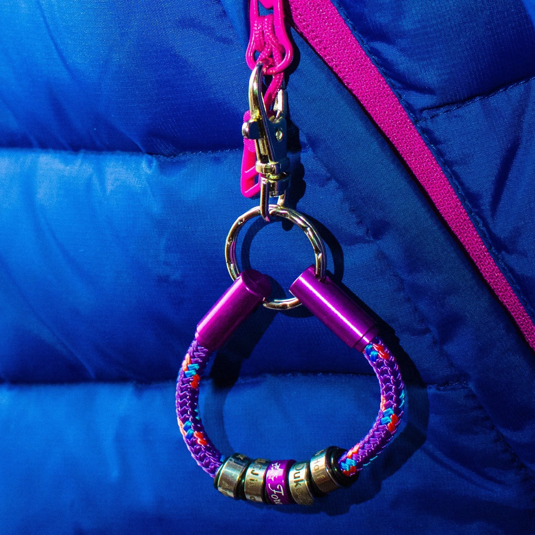 Blue Cord NOTCH Loop with blue aluminium ends by the CGA