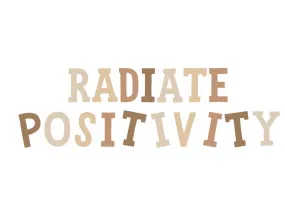 Boho Rainbow Printable Classroom Decor | Radiate Positivity | Inspirational Classroom Headline | UPRINT | Schoolgirl Style