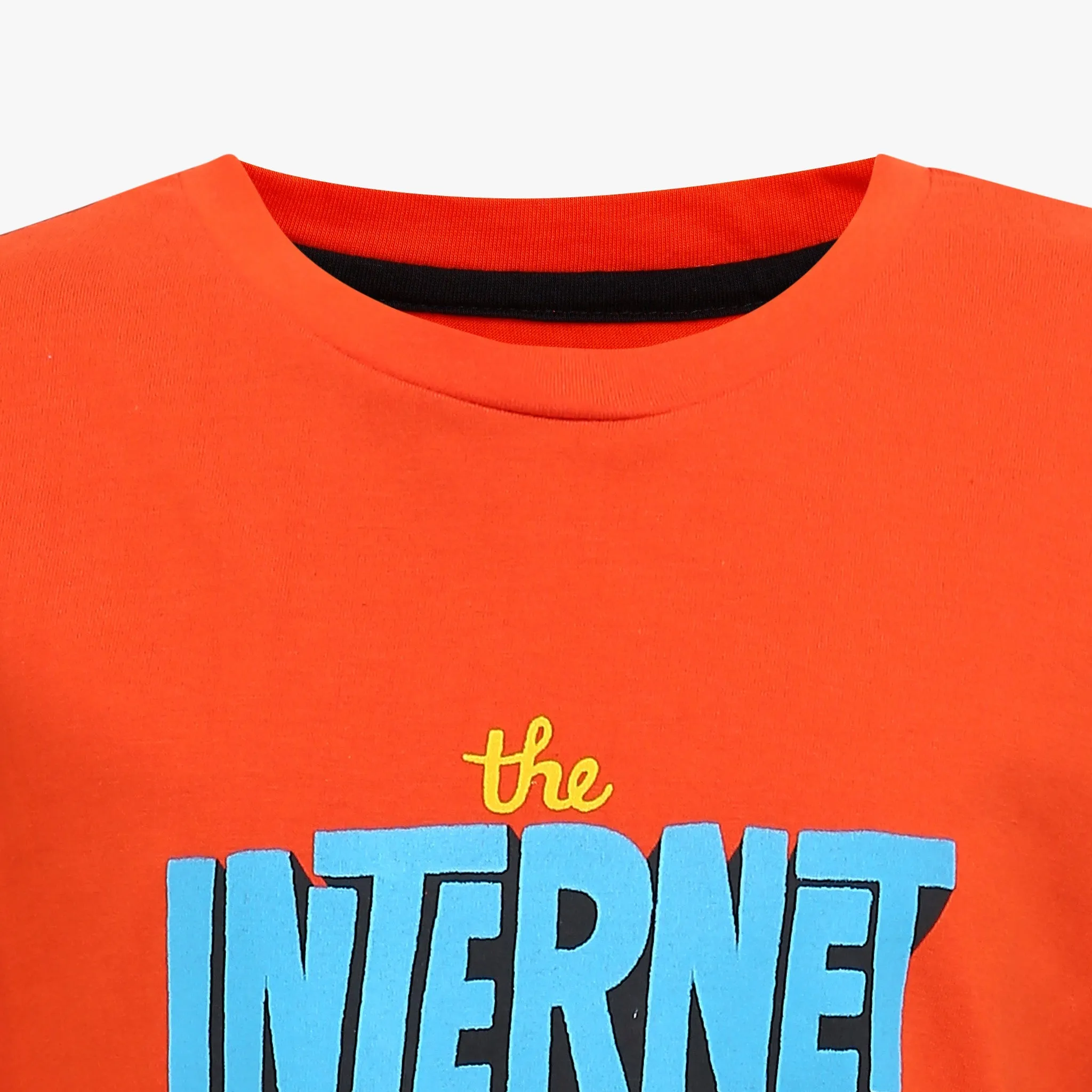 Boy's Regular Fit Graphic T-Shirt