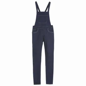 Braided Denim Overalls