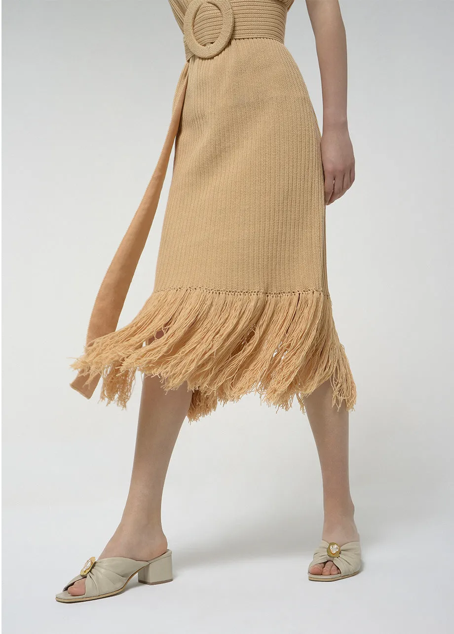CAMEL ETHNIC DRESS