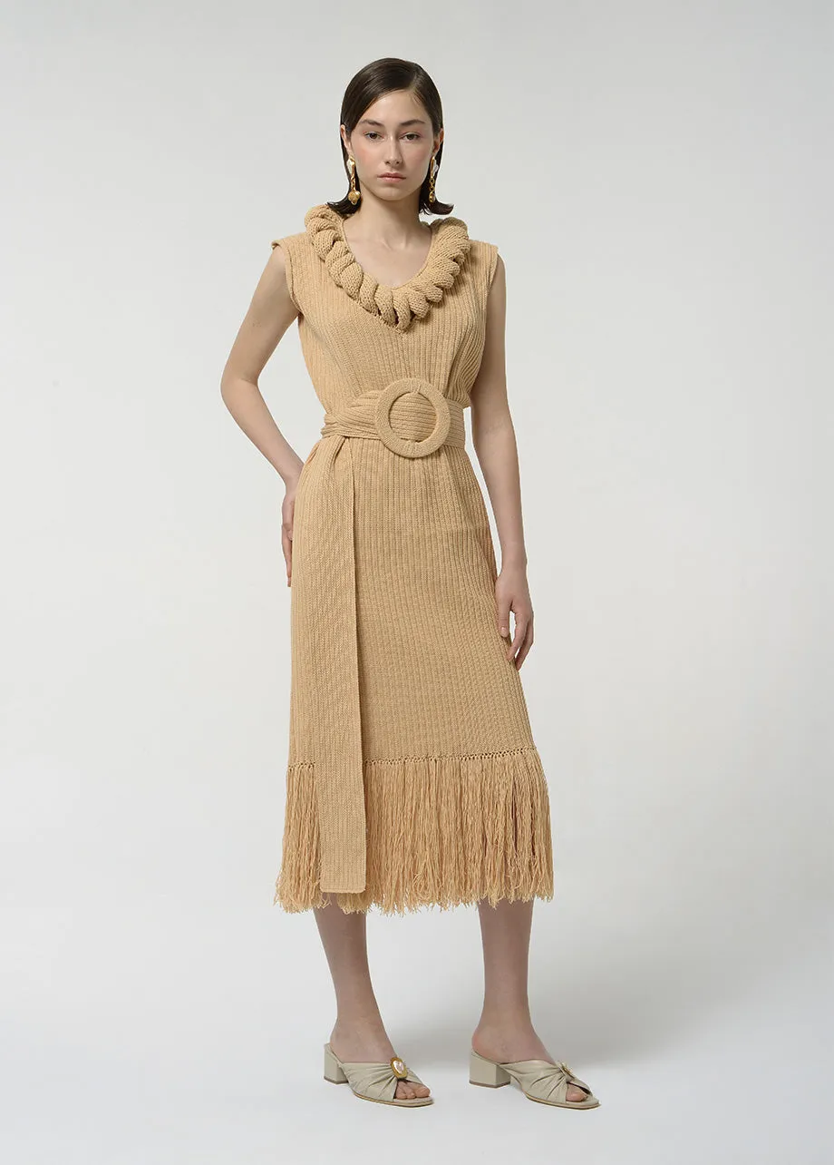 CAMEL ETHNIC DRESS