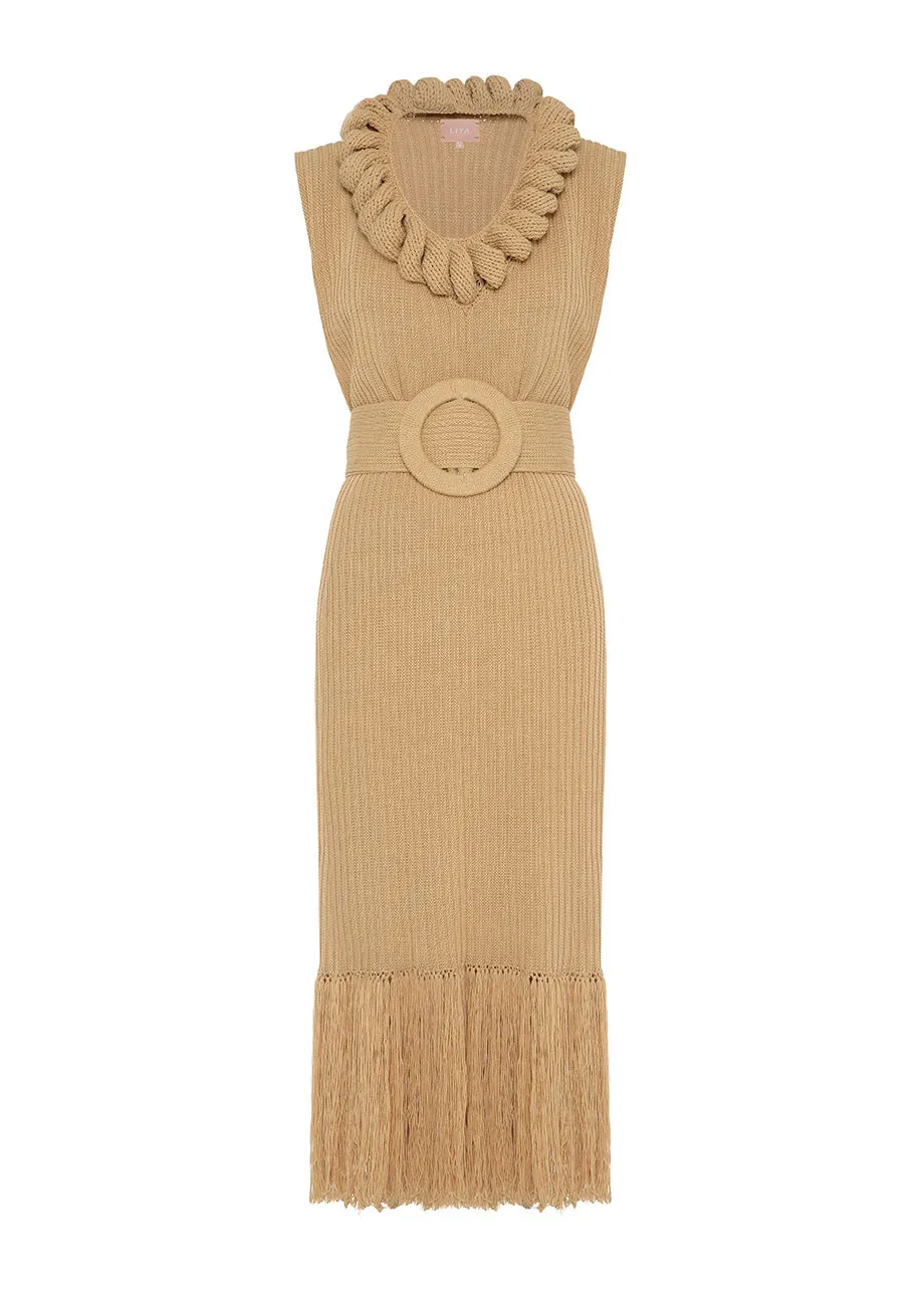 CAMEL ETHNIC DRESS