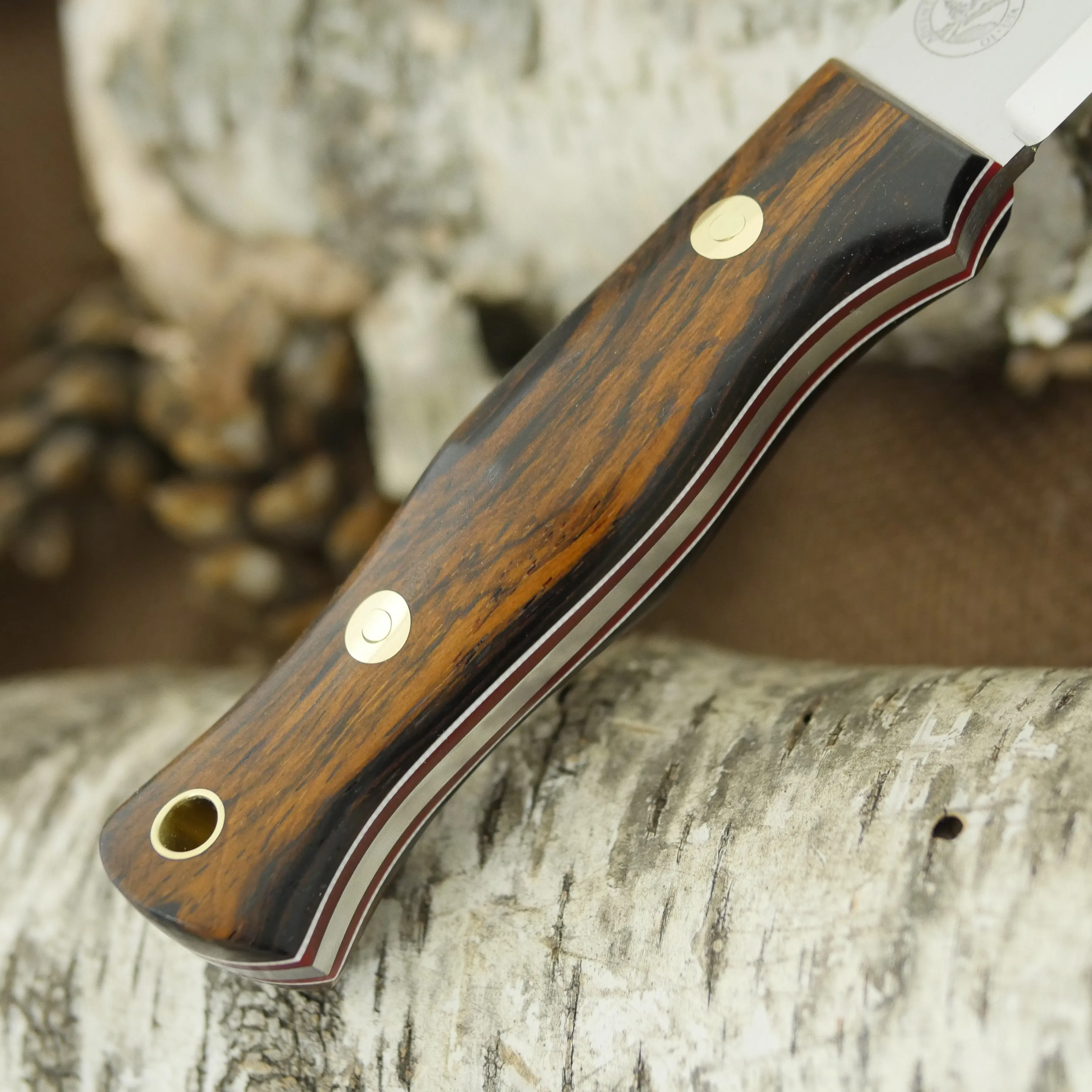 Classic: Ironwood, Red & White G10